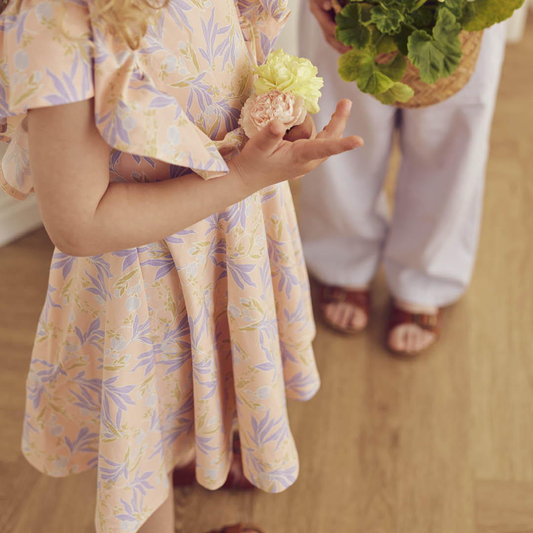 müsli Kurzarmkleid Dress Peach/ Bloom/ Dream 690000314