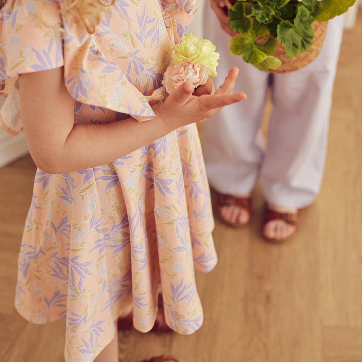 müsli Kurzarmkleid Dress Peach/ Bloom/ Dream 690000314