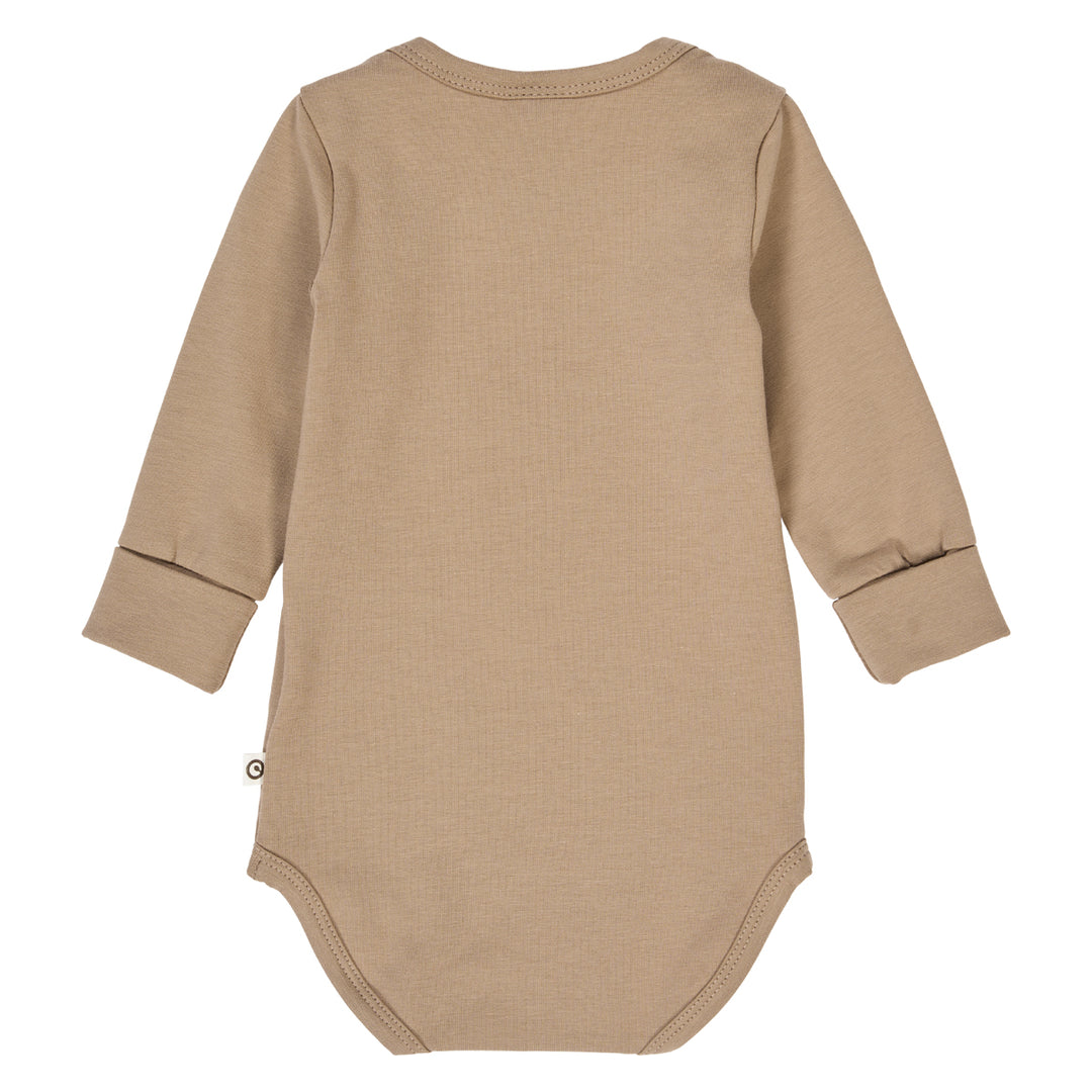 müsli Langarmbody Bodystockings Beige 017100904