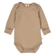 müsli Langarmbody Bodystockings Beige 017100904