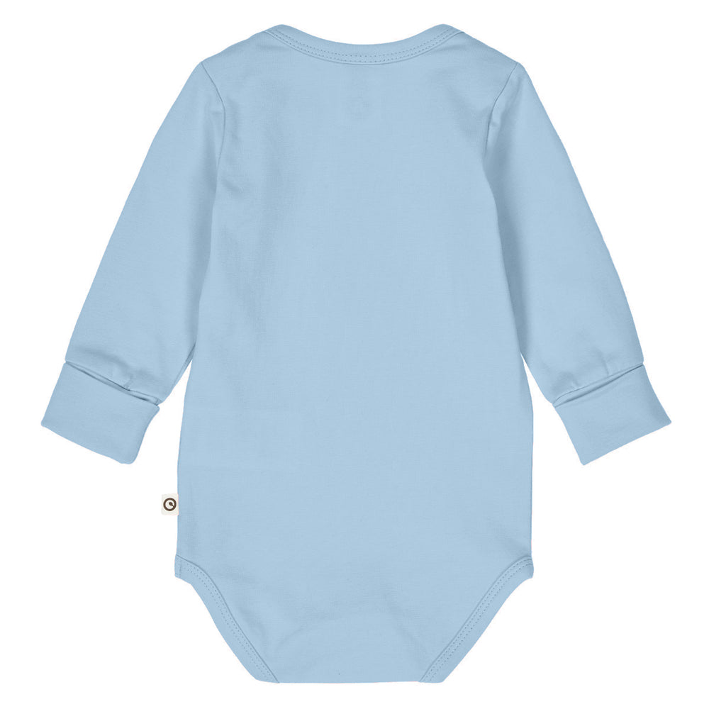 müsli Langarmbody Bodystockings Soft blue 016401601