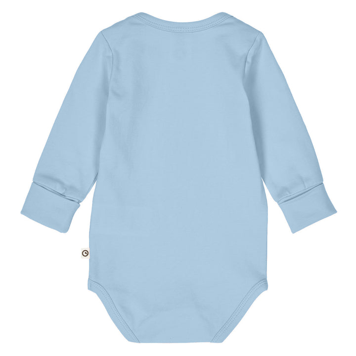 müsli Langarmbody Bodystockings Soft blue 016401601