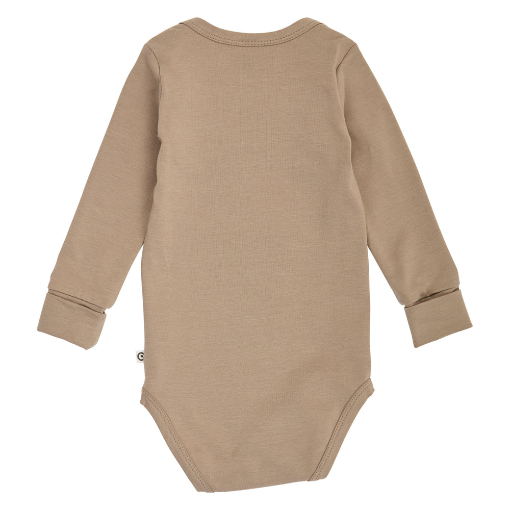 müsli Langarmbody Bodystockings Walnut 017080802