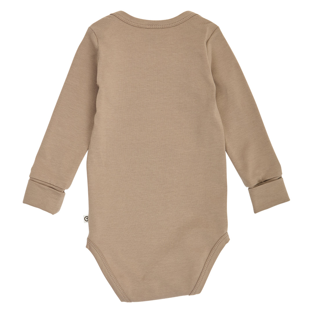 müsli Langarmbody Bodystockings Walnut 017080802