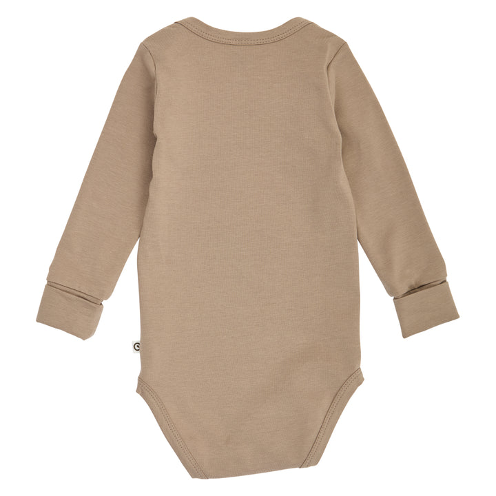 müsli Langarmbody Bodystockings Walnut 017080802