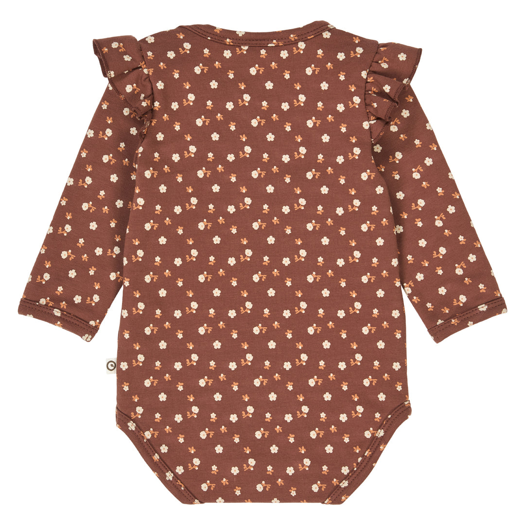 müsli Langarmbody Bodystockings Root/ Oak/ Clay 690000265