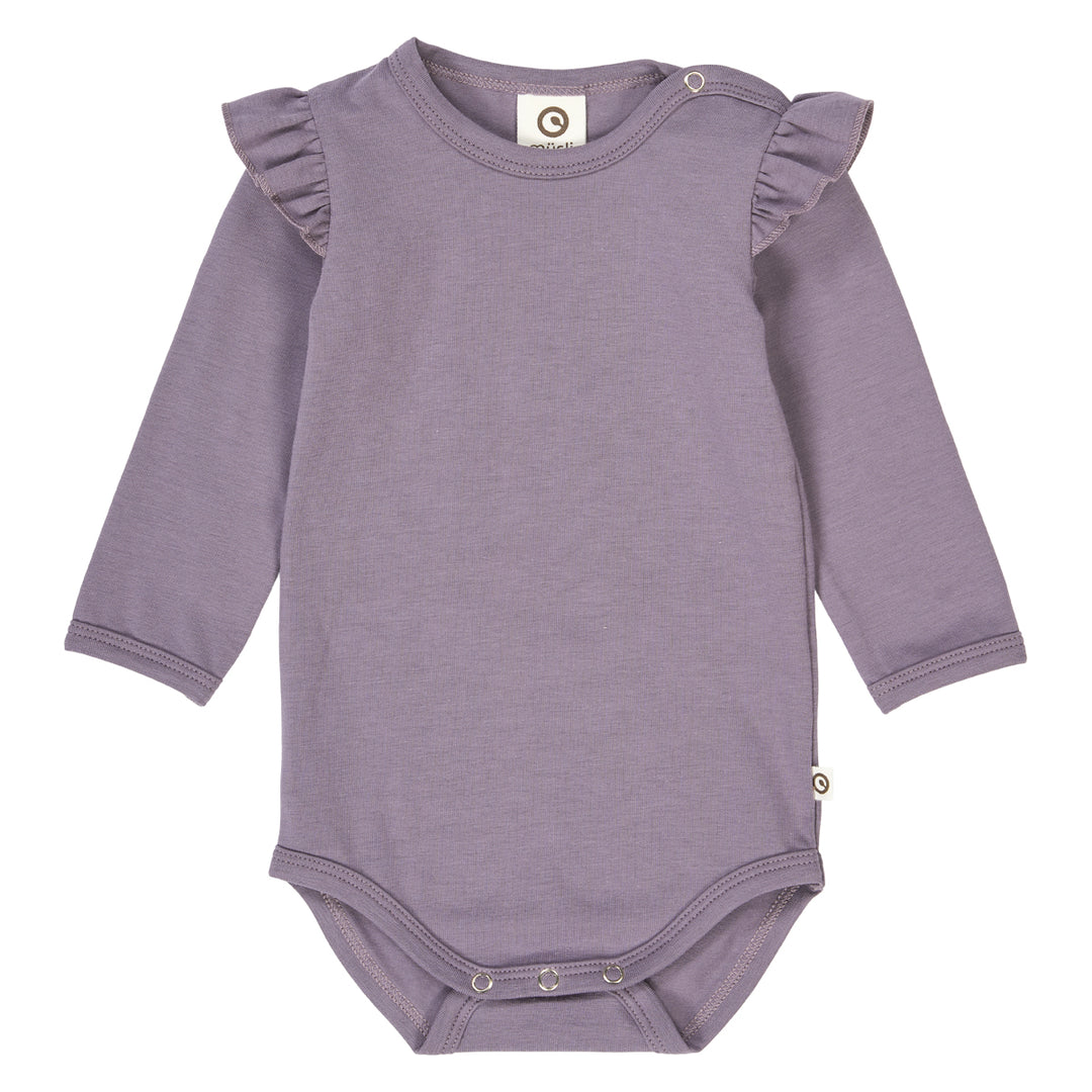 müsli Langarmbody Bodystockings Lilac fog 018371202