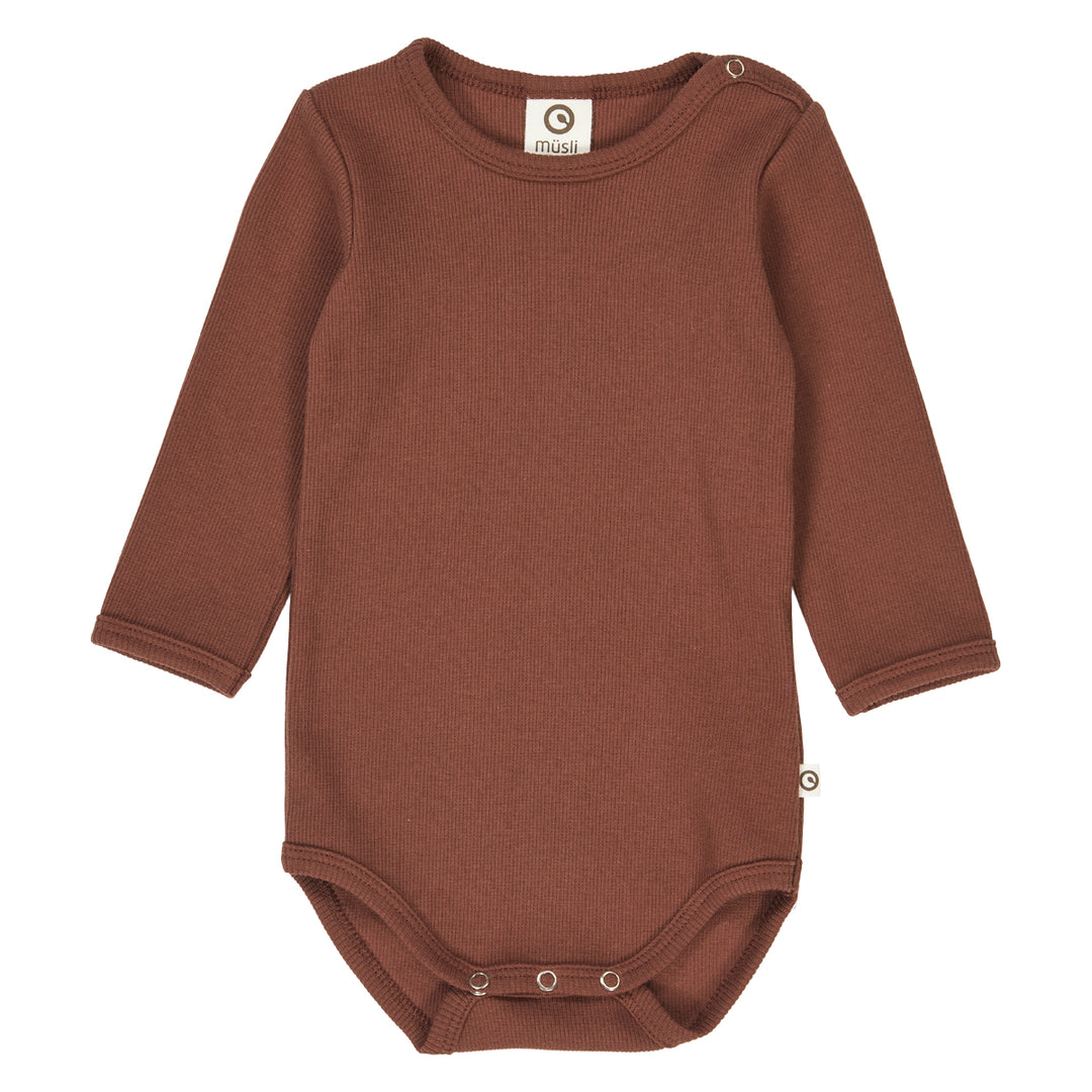 müsli Langarmbody Bodystockings Root 019122804