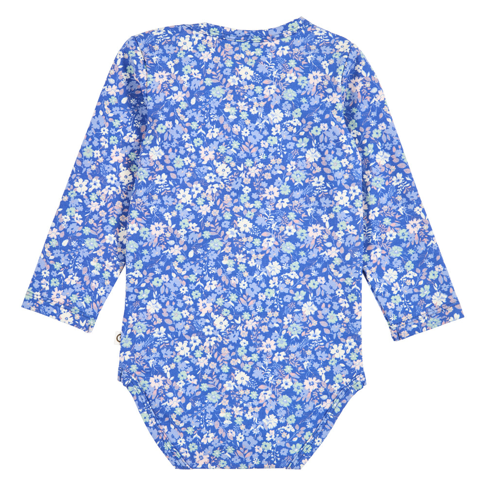 müsli Langarmbody Bodystockings Azure blue/ Nectar/ Tofu 690000307