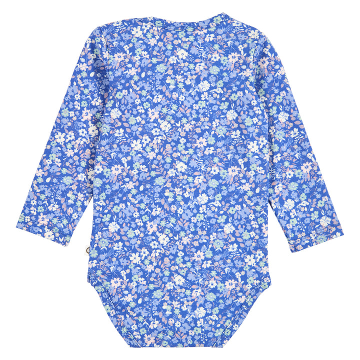 müsli Langarmbody Bodystockings Azure blue/ Nectar/ Tofu 690000307
