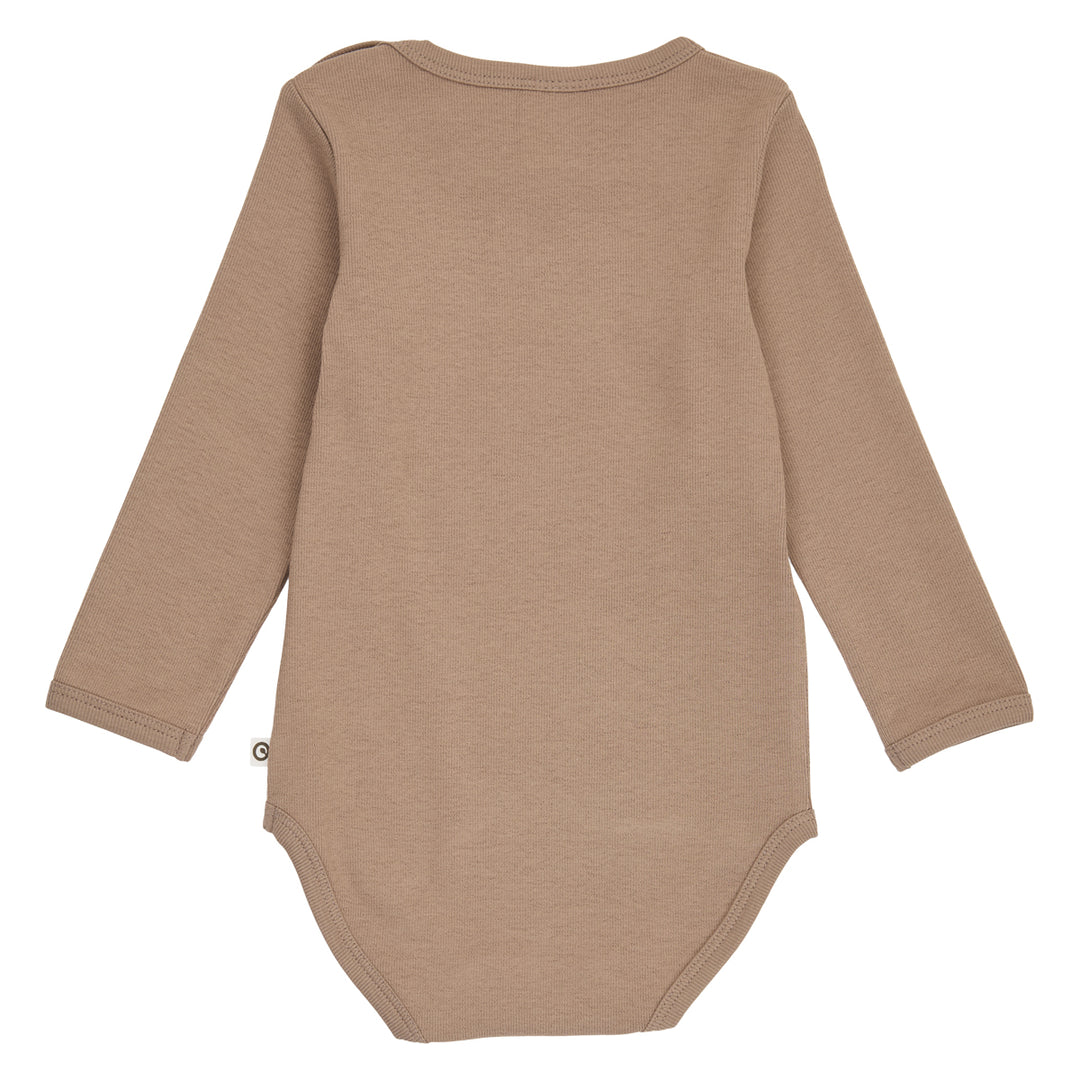 müsli Langarmbody Bodystockings Walnut 017080802