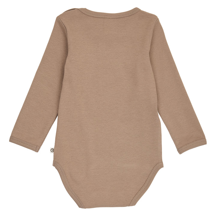 müsli Langarmbody Bodystockings Walnut 017080802
