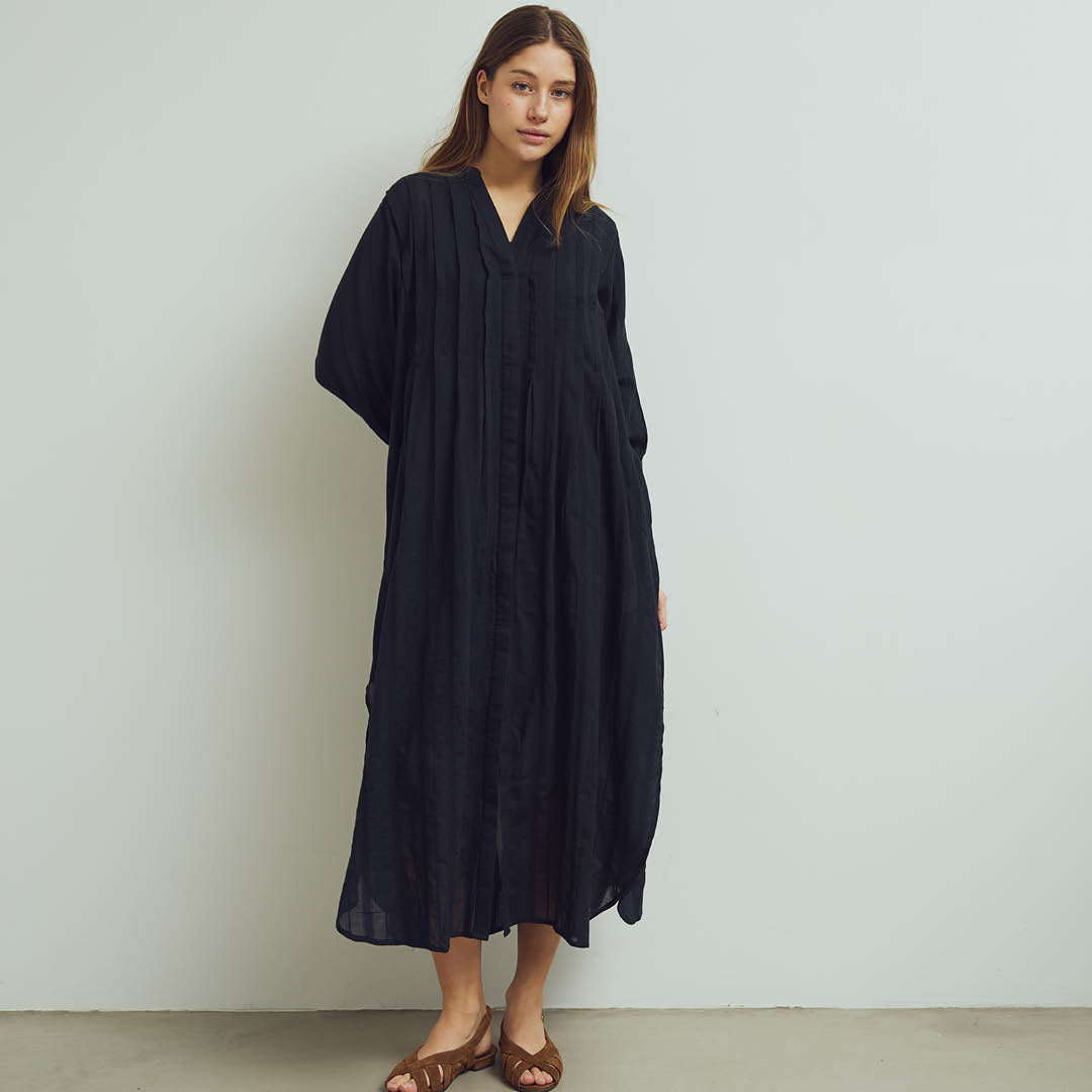Conservandum Langarmkleid Dress Black 019400706