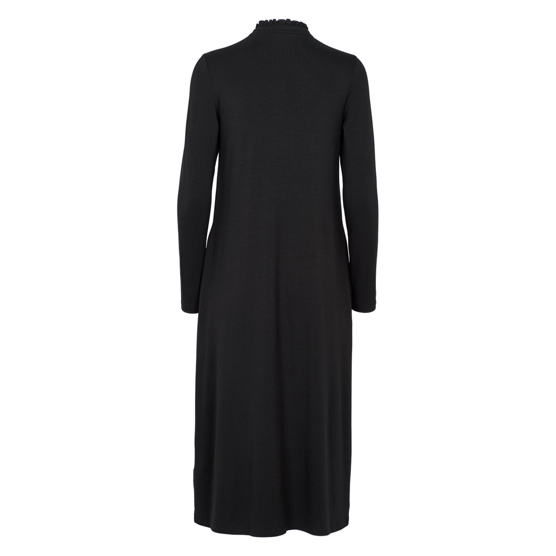 Conservandum Langarmkleid Dress Black 019400706