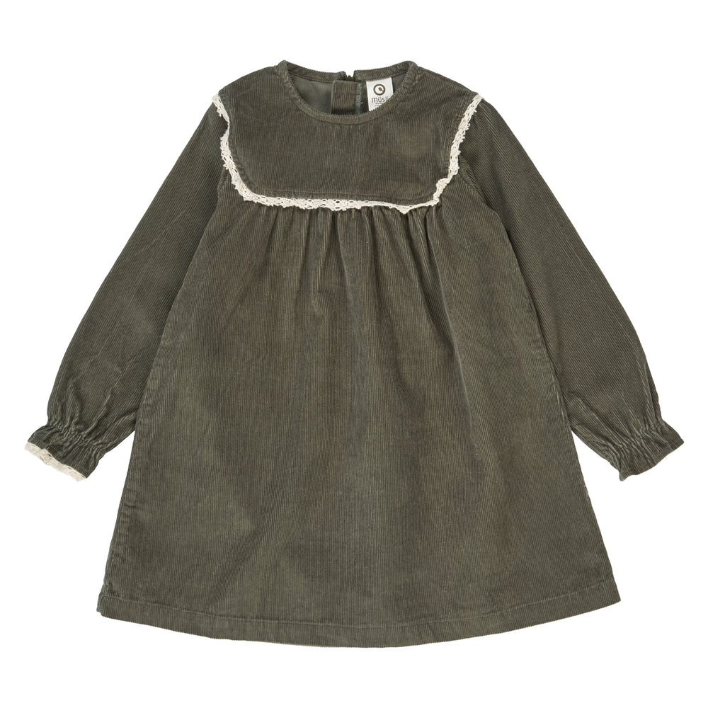 müsli Langarmkleid Dress Deep green 019040401