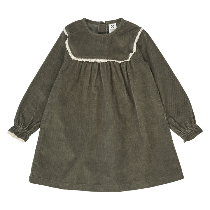 müsli Langarmkleid Dress Deep green 019040401