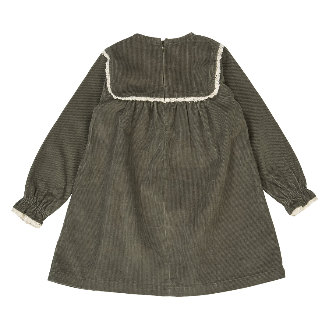 müsli Langarmkleid Dress Deep green 019040401