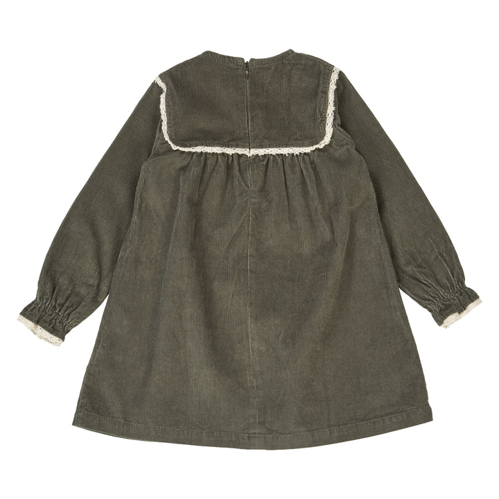 müsli Langarmkleid Dress Deep green 019040401