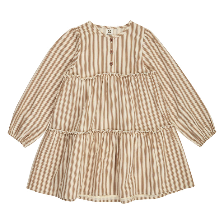 müsli Langarmkleid Dress Oak/ Walnut 690000338