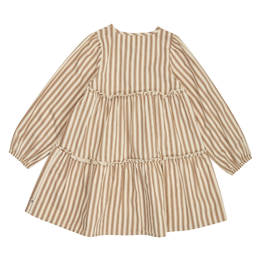 müsli Langarmkleid Dress Oak/ Walnut 690000338