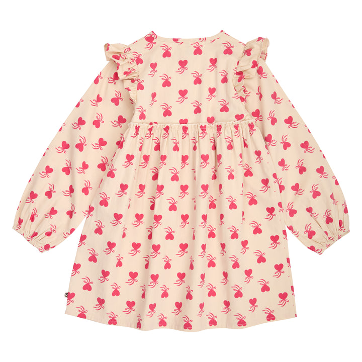 müsli Langarmkleid Dress Oak/ Rouge red 690000340