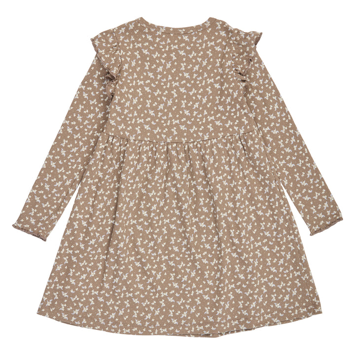 müsli Langarmkleid Dress Walnut/ Oak/ Mauve 690000328