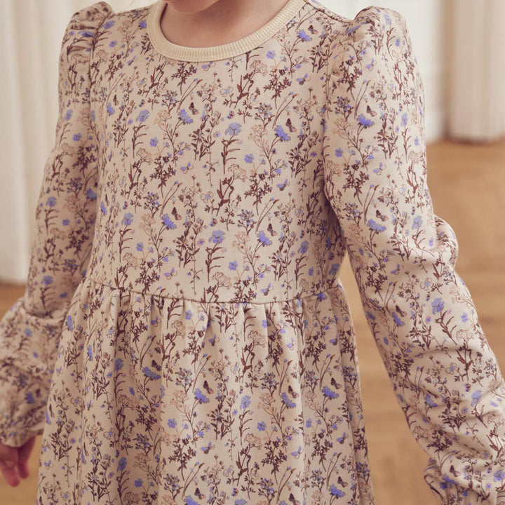 müsli Langarmkleid Dress Oak/ Walnut/ Mauve 690000329