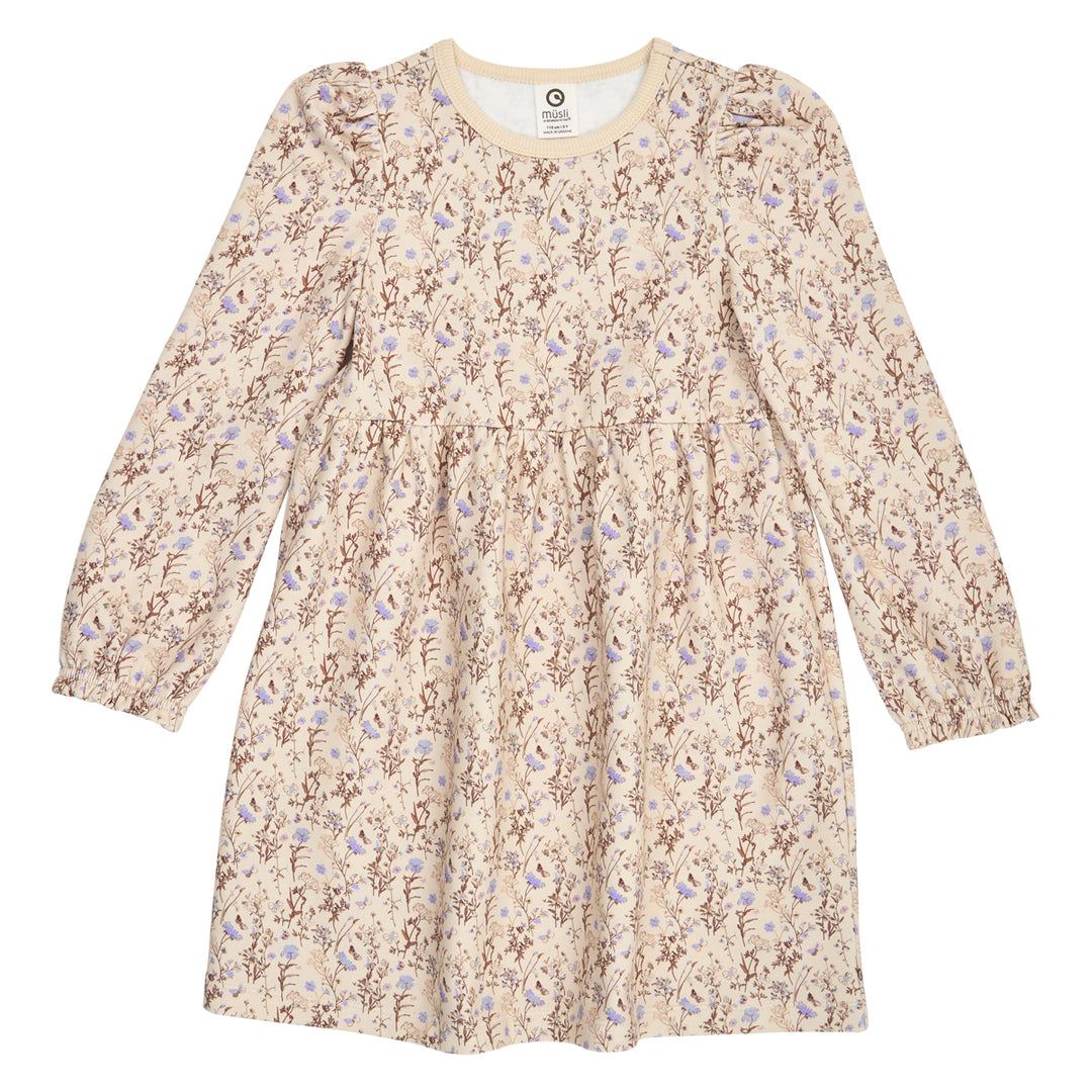 müsli Langarmkleid Dress Oak/ Walnut/ Mauve 690000329