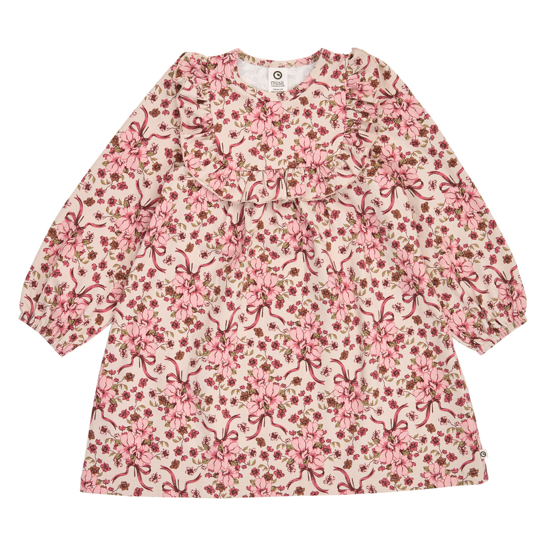 müsli Langarmkleid Dress Oak/ Blush/ Baroque rose 690000330