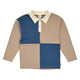 müsli Langarmpoloshirt L_S Tee Walnut 017080802