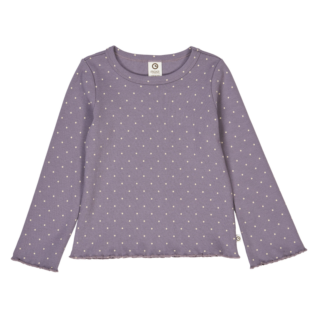 müsli Langarmshirt L_S Tee Lilac fog/ Oak 690000259