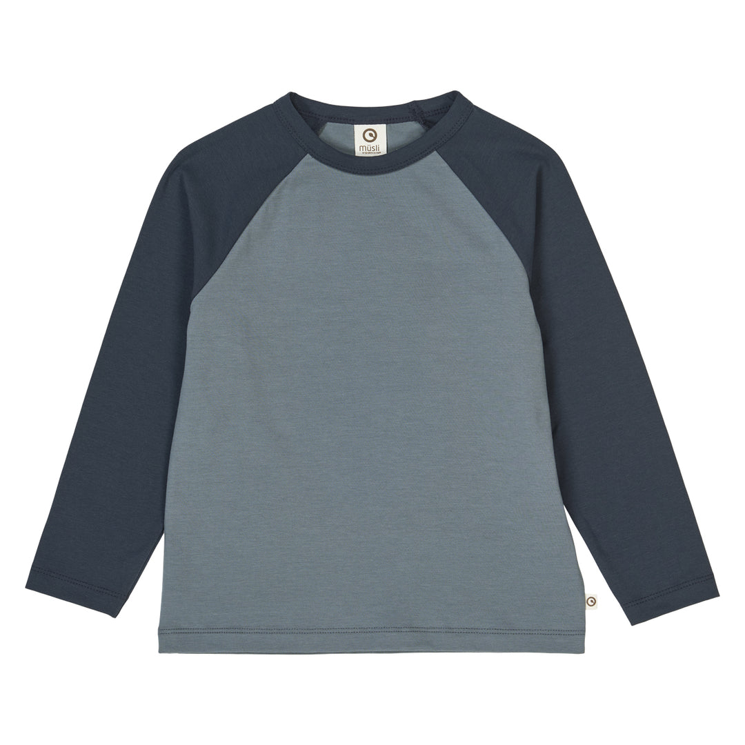 müsli Langarmshirt L_S Tee Stormy blue 018421402