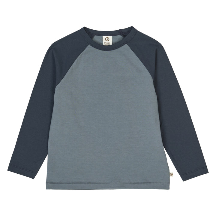 müsli Langarmshirt L_S Tee Stormy blue 018421402