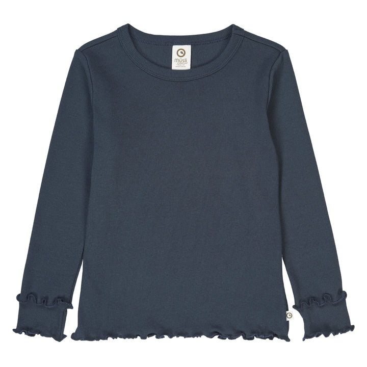 müsli Langarmshirt L_S Tee Night blue 019402301