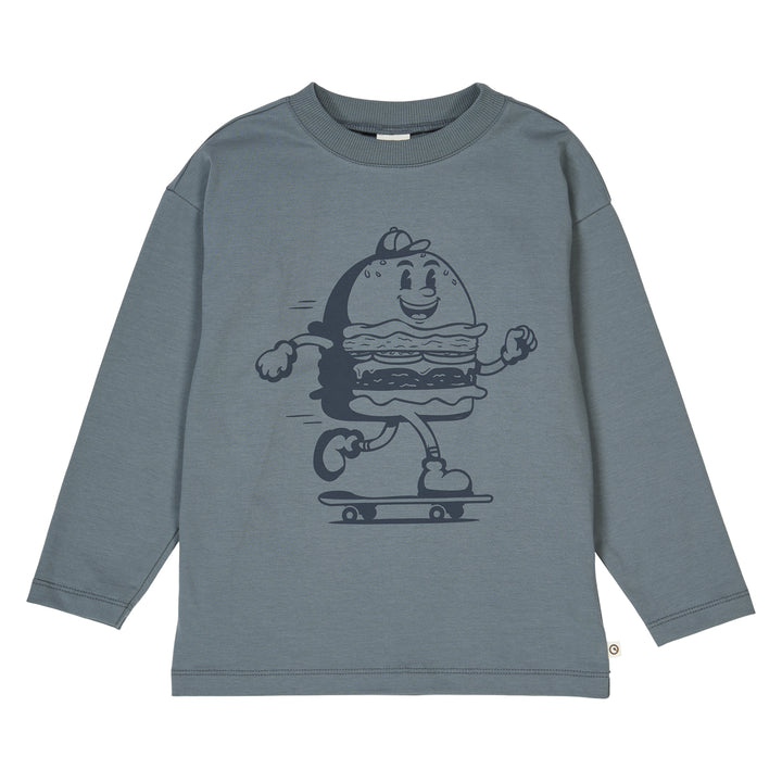 müsli Langarmshirt L_S Tee Stormy blue 018421402