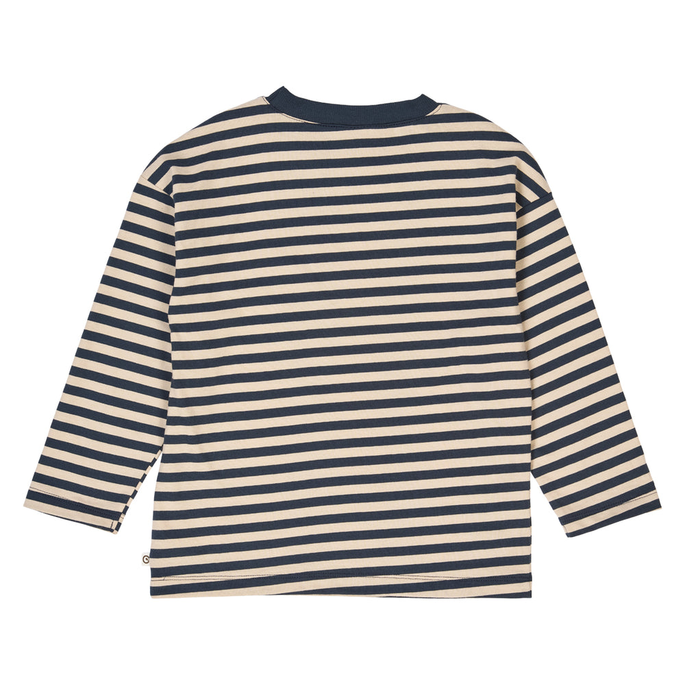 müsli Langarmshirt L_S Tee Oak/ Night blue 690000267