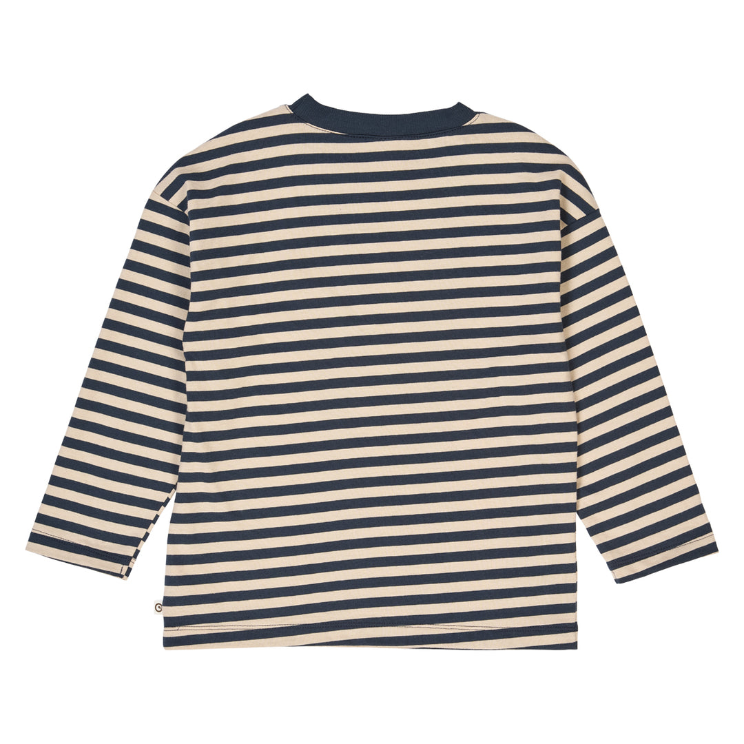 müsli Langarmshirt L_S Tee Oak/ Night blue 690000267