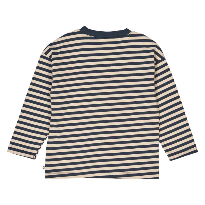 müsli Langarmshirt L_S Tee Oak/ Night blue 690000267