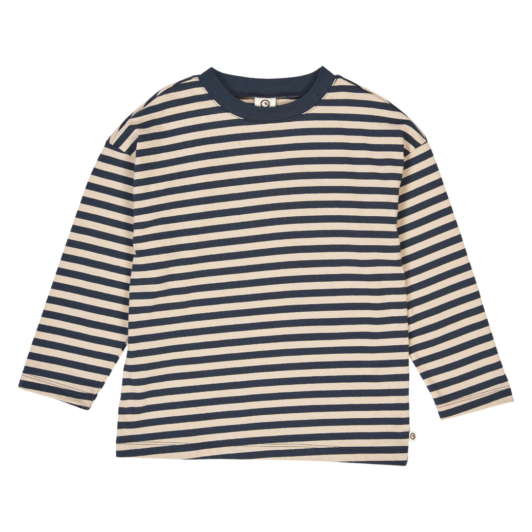 müsli Langarmshirt L_S Tee Oak/ Night blue 690000267