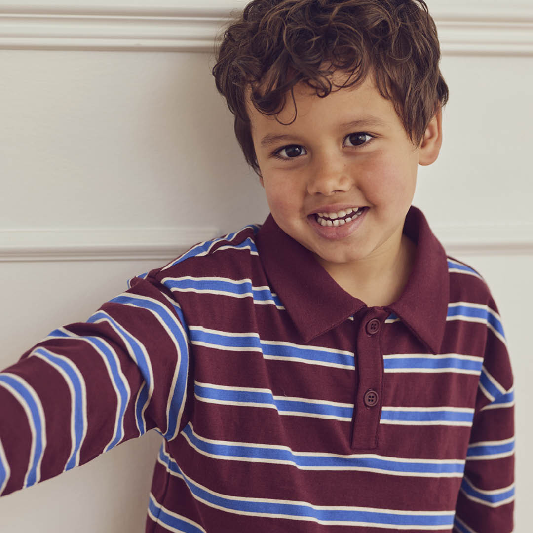 müsli Langarmshirt L_S Tee Russet/ Azure blue/ Tofu 690000302