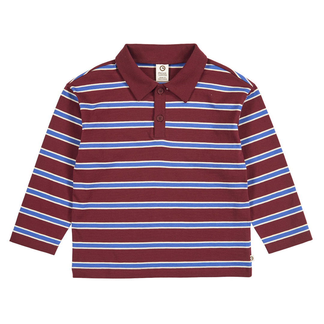 müsli Langarmshirt L_S Tee Russet/ Azure blue/ Tofu 690000302