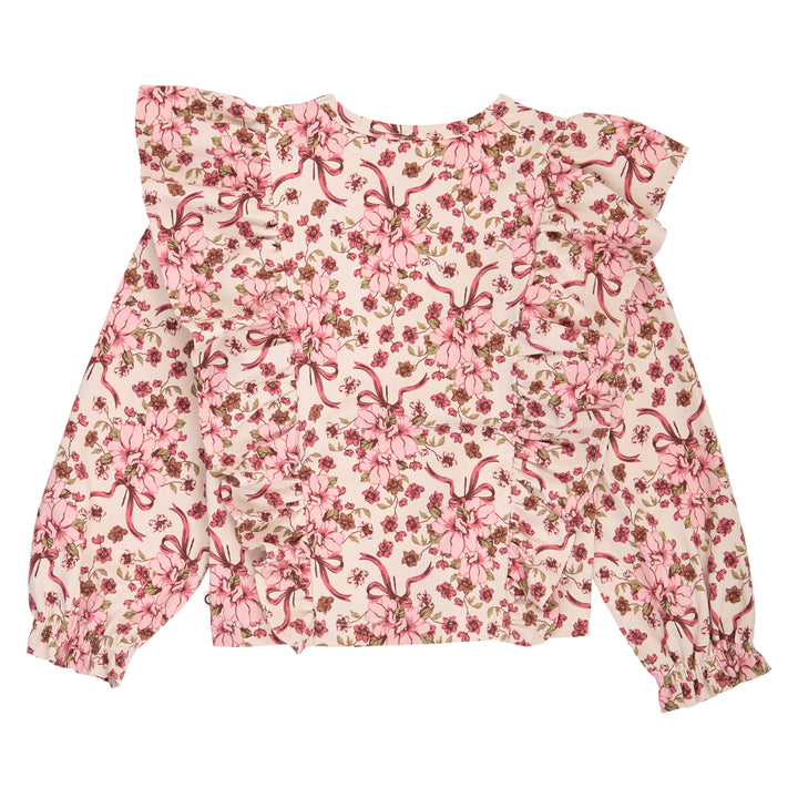 müsli Langarmshirt L_S Tee Oak/ Blush/ Baroque rose 690000330