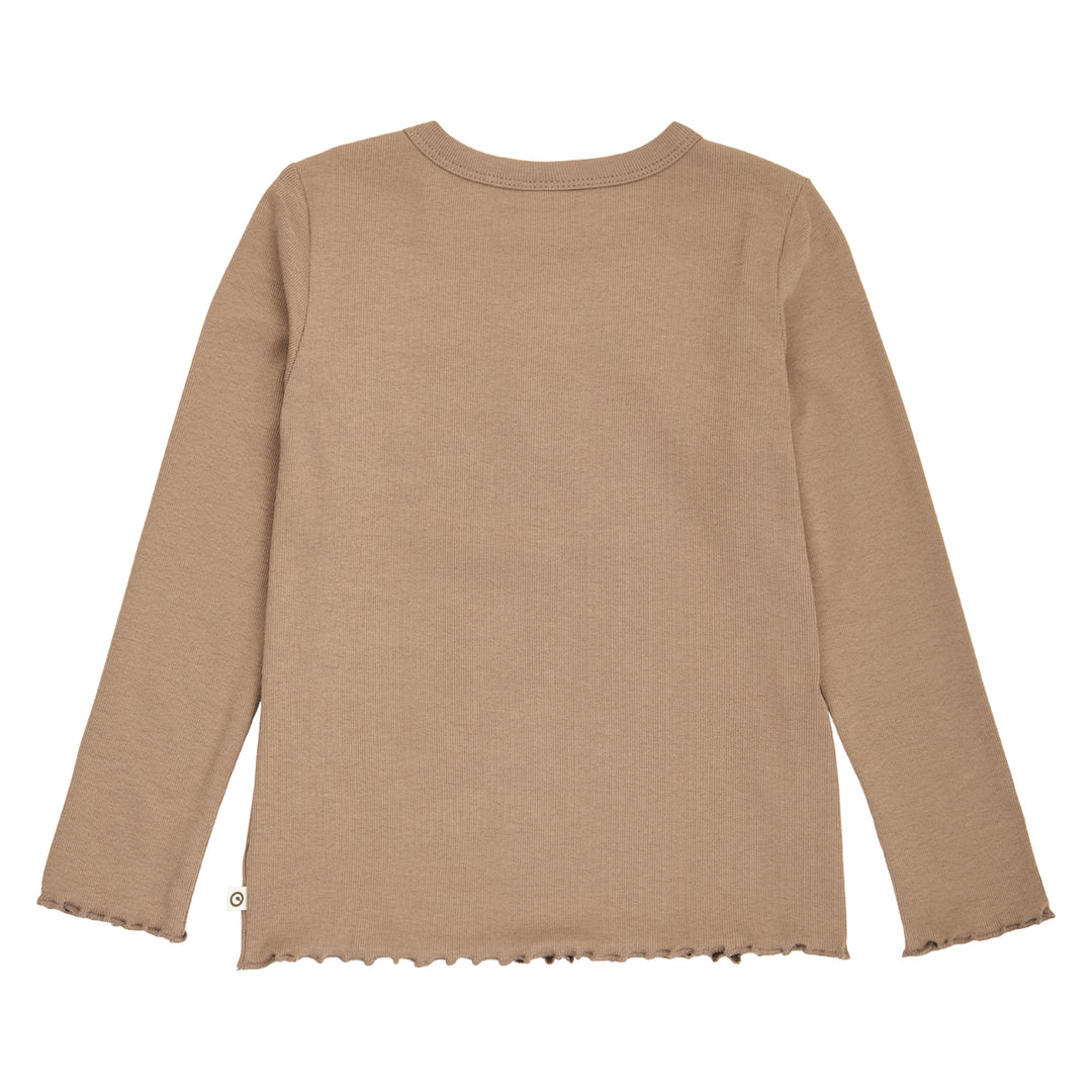 müsli Langarmshirt L_S Tee Walnut 017080802