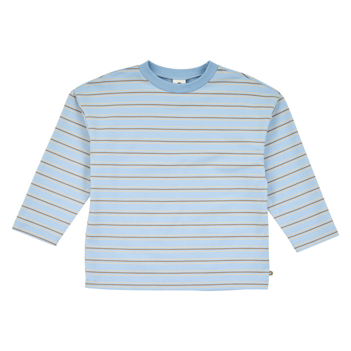 müsli Langarmshirt L_S Tee Soft blue/ Walnut/ Oak 690000332