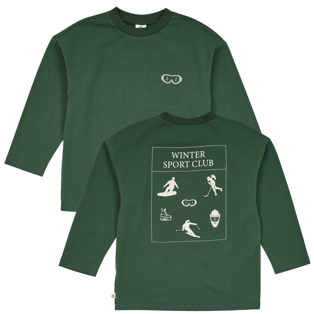 müsli Langarmshirt L_S Tee Forest green 019591801