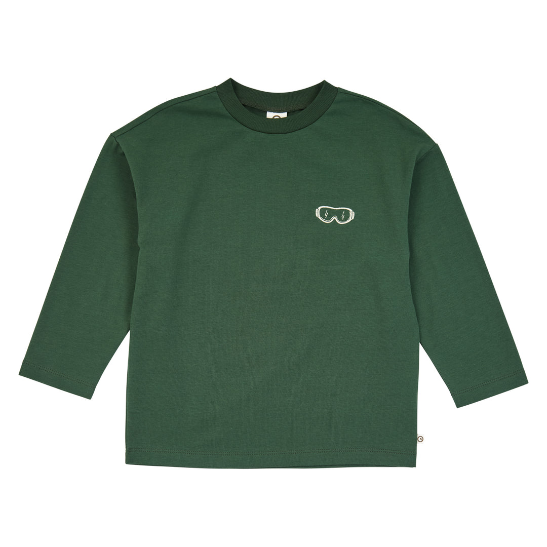 müsli Langarmshirt L_S Tee Forest green 019591801