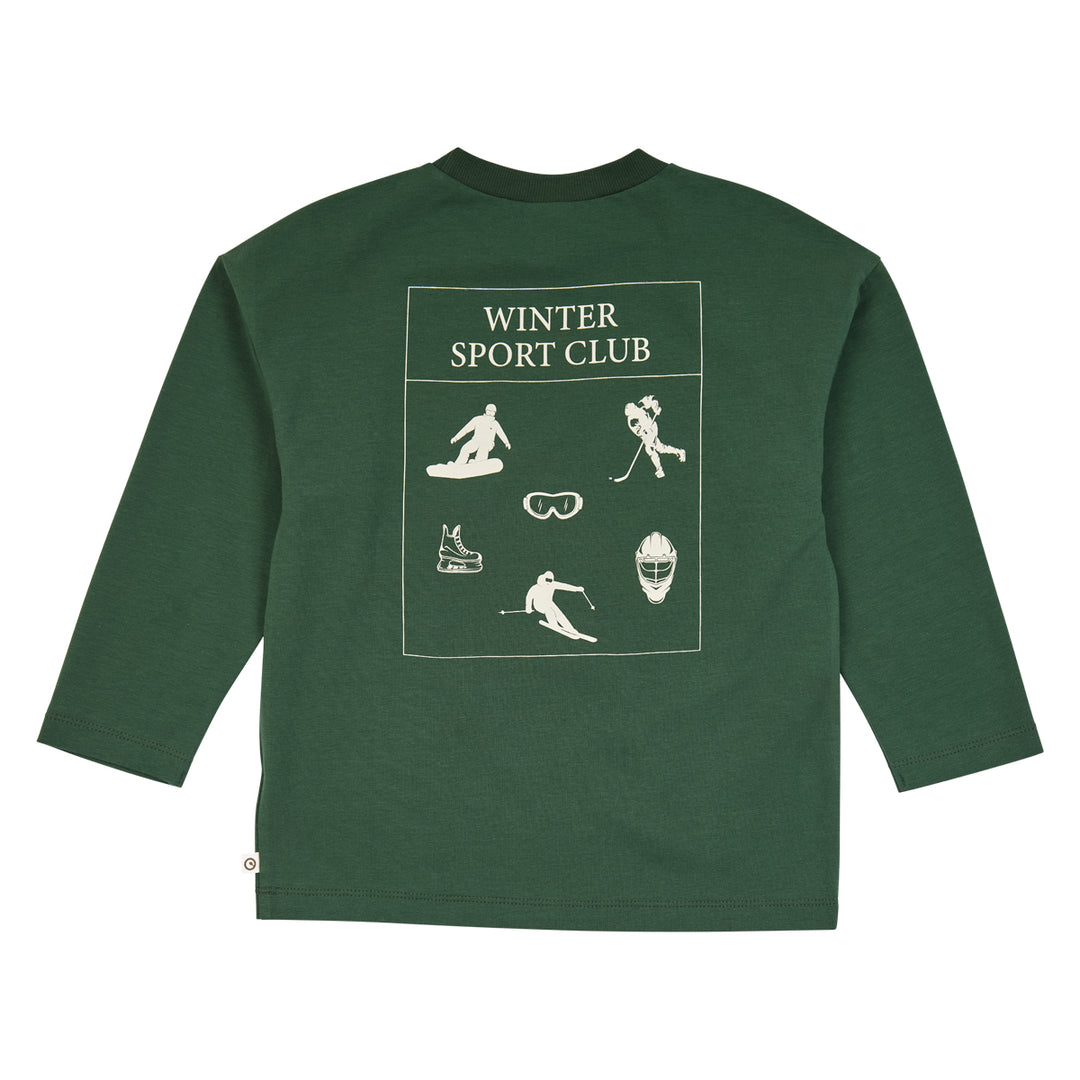 müsli Langarmshirt L_S Tee Forest green 019591801