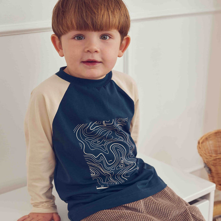müsli Langarmshirt L_S Tee Navy 019403101