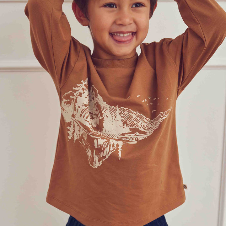 müsli Langarmshirt L_S Tee Cashew 018103003