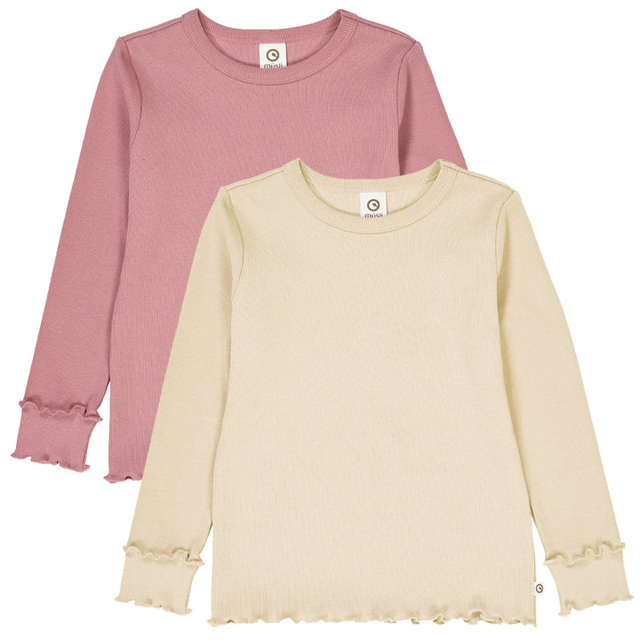 müsli Langarmshirt 2er-Pack L_S Tee Oak/ Nostalgia Rose 690000290